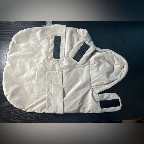 Paw & Tail Quilted Diamond Hooded Dog Jacket - small - gray - Picture 6 of 7